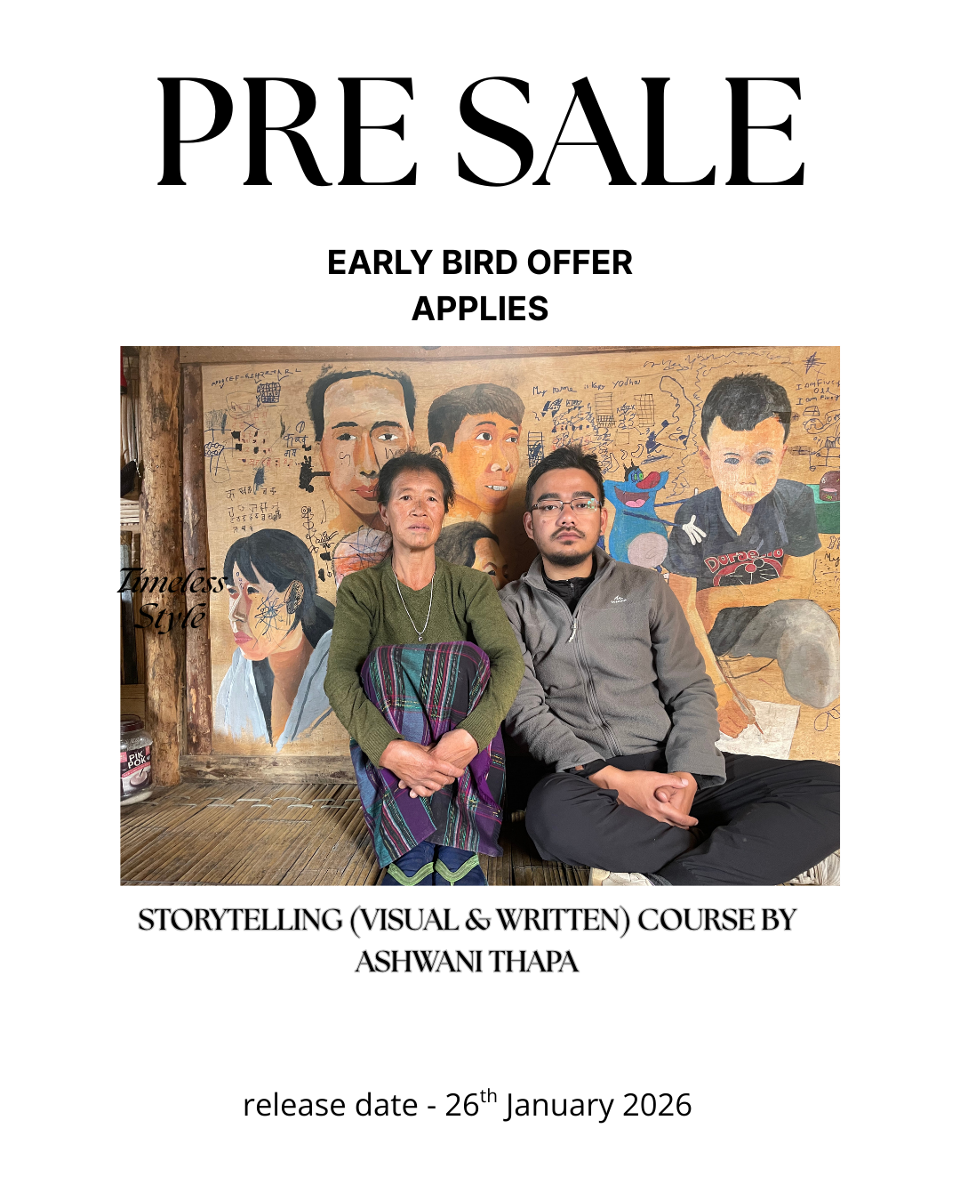 PreSale- Storytelling (Visual & Written) Course by Ashwani Thapa